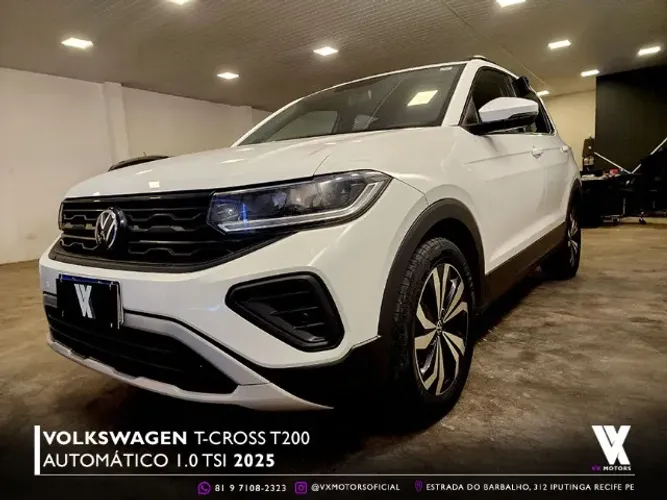 Volkswagen T-Cross 1.0 TSI Flex 12V 5P Aut. 2025