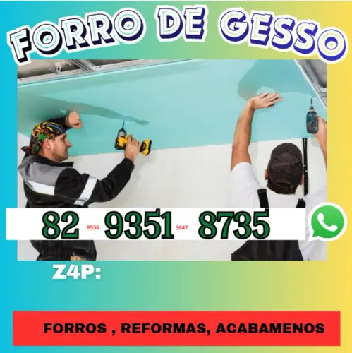 Forro modular drywall Forro vinílico Gesso Forro Mineral Forro vinílico Gesso