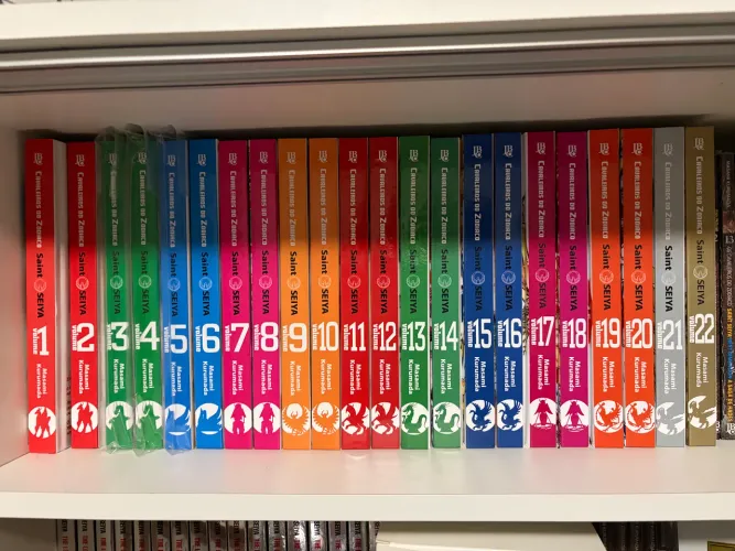Mangás Cavaleiros do Zodíaco Kanzenban 1 ao 22 (Completo)