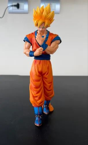 Goku Super Sayajin - Solid Edge Works - Banpresto Original + Caixa