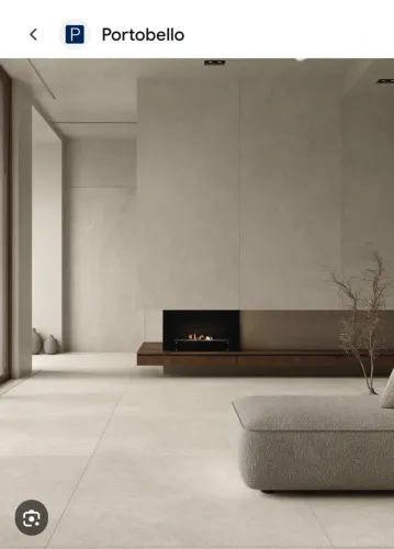 PORCELANATO PORTOBELLO 120x120 ZETSY OFF WHITE NATURAL