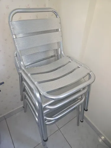 Cadeiras de Alumínio