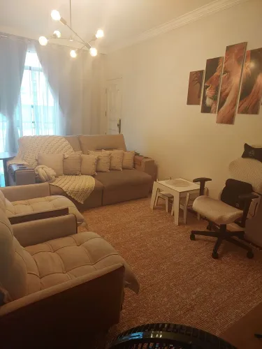 Tapete boho sala / quarto / escritório de algodão artesanal dupla face 2,50x3,00