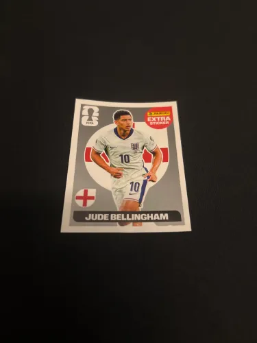 Extra Sticker Jude Bellingham Prata ( copa do mundo 2026 )