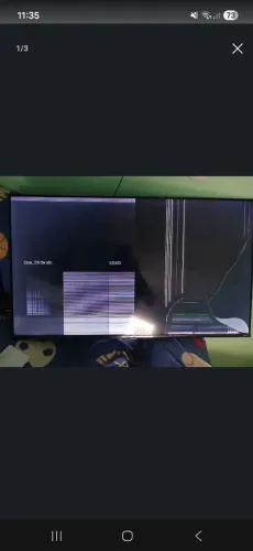 Vendo tv semp smart  pra tirar peças 80 reais 