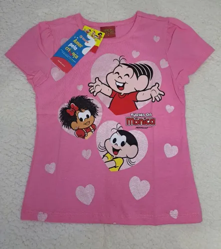 Blusa Turma da Mônica Brandili (novo)
