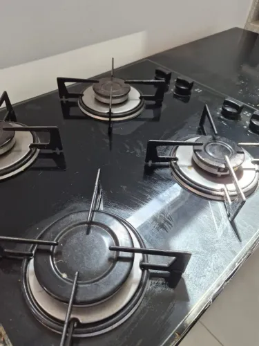 Fogão Cooktop com armário