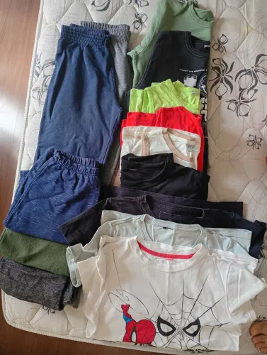 Lote de roupas menino Tam 12