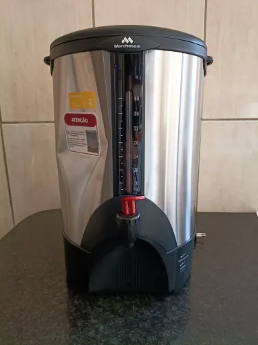 Cafeteira Automática 6 Litros Aço Escovado -Marchesoni Cinza 220
