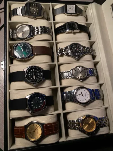 Relógios Tissot, Seiko, Tag Heuer, Orient, Technos, Citizen e Mido 