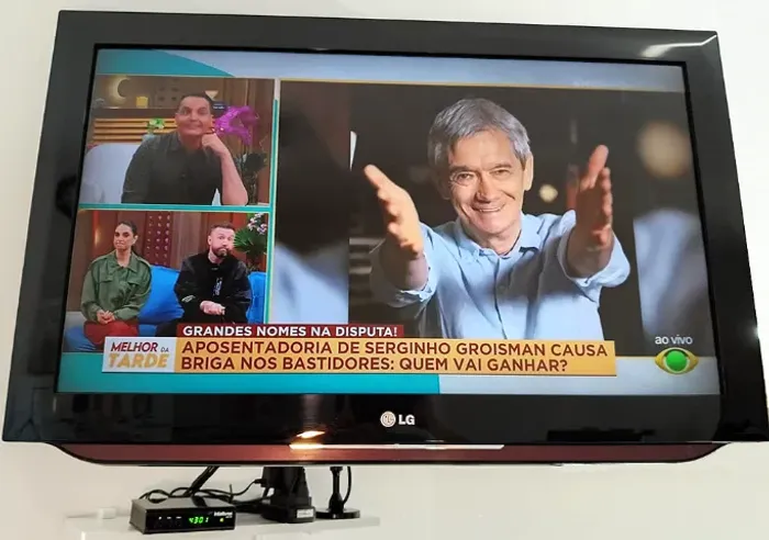 TV LG LCD 32polegadas e conversor digital INTELBRAS