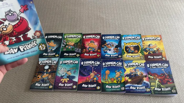 Coleção completa Livros Homem Cão: 1 ao 13 (último lançado)