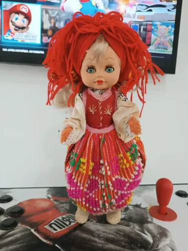 Boneca Portuguesa anos 70. Item ideal para colecionadores.