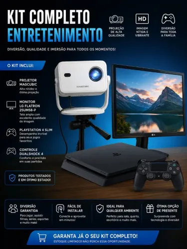 Kit completo Playstation 4