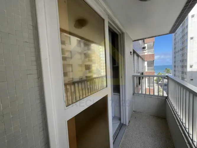 Apartamento para Locação em Guarujá, centro pitangueiras, 2 dormitórios, 2 banheiros, 1 va