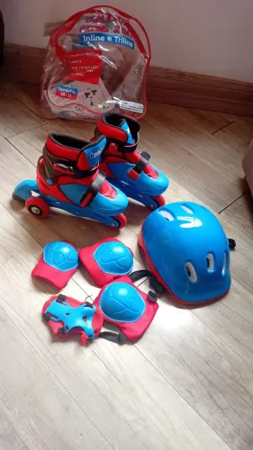 Patins dois em um  tamanho 28_31
