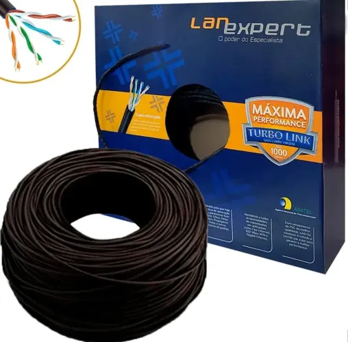 CX 100M Cabo Lan UTP 100% COBRE LAN EXPERT