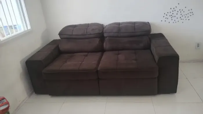 Sofá 2 lugares retratil