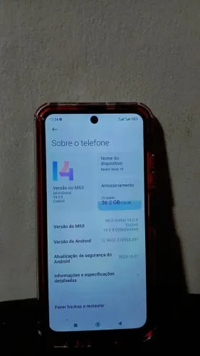 Redmi Not 10 128GB 6 Ram Troco em bike aro 26