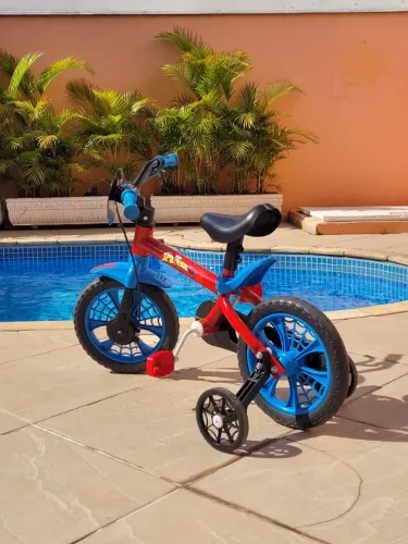 Bicicleta Infantil Homem Aranha - ARO 10