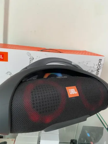 Caixa de Som Bluetooth Preto Boombox2 Portátil JBL an12