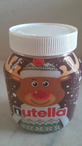 Potão vazio de Nutella.