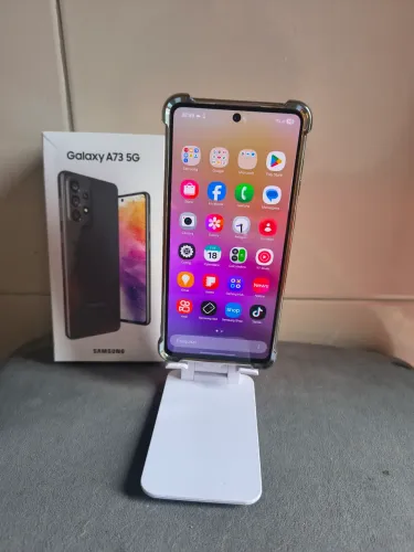 Celular Samsung a73 5g seminovo branco com 8/128 gigas