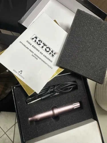 Maquina Rotativa Tattoo Micropigmentação Aston Penadapt Rose