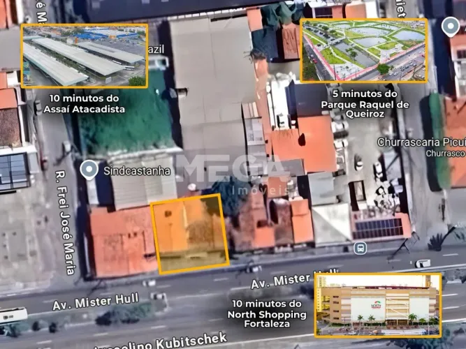 Terreno Comercial no bairro Presidente Kennedy em Fortaleza, CE
