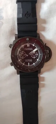 Relógio Masculino Panerai Submersible Marina Militare - Estilo Luxo