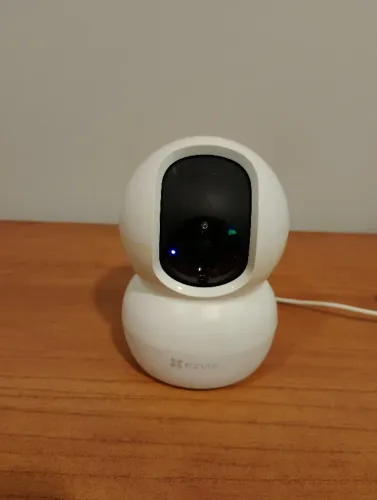 Câmera Wi-Fi inteligente Ezviz TY2 Full HD 2MP Visão Noturna Seguimento 360° Nuvem/MicroSD