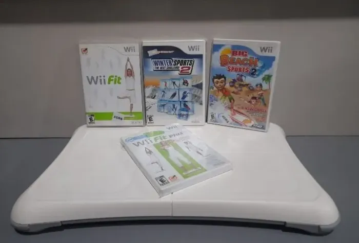 Wii board com jogos