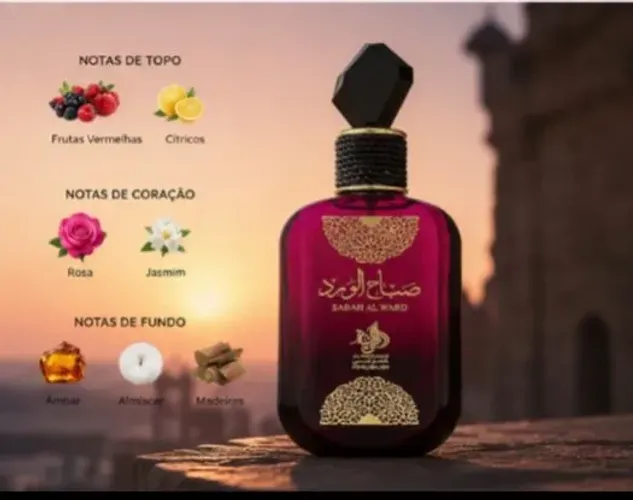Perfume árabe feminino