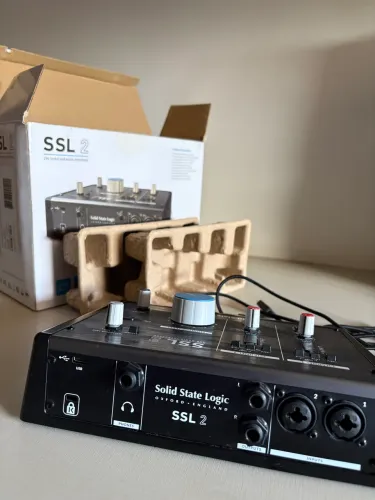 Interface de Áudio SSL2 | Nunca Usado