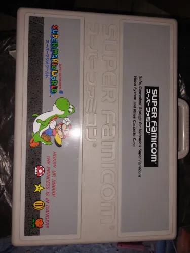 SUPER FAMICOM NA MALETA