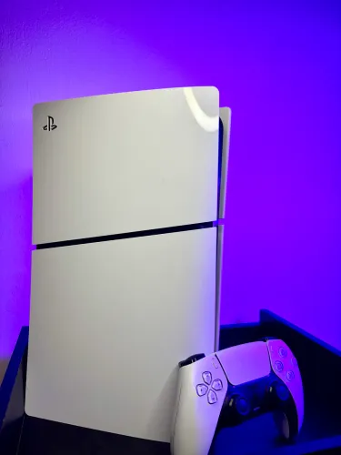 PS5 Slim Digital 1TB Completo na Caixa | Muito Novo