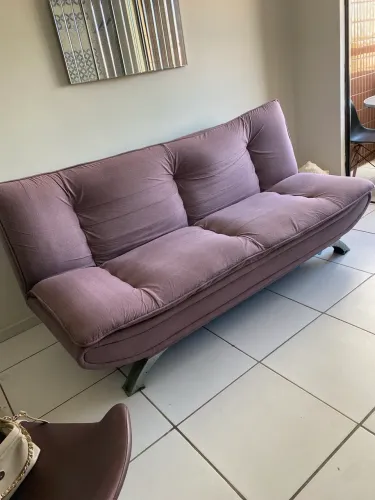 Sofá-Cama 3 Lugares Reclinável Etna - usado