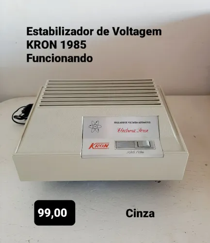 Estabilizador de Voltagem KRON 1985