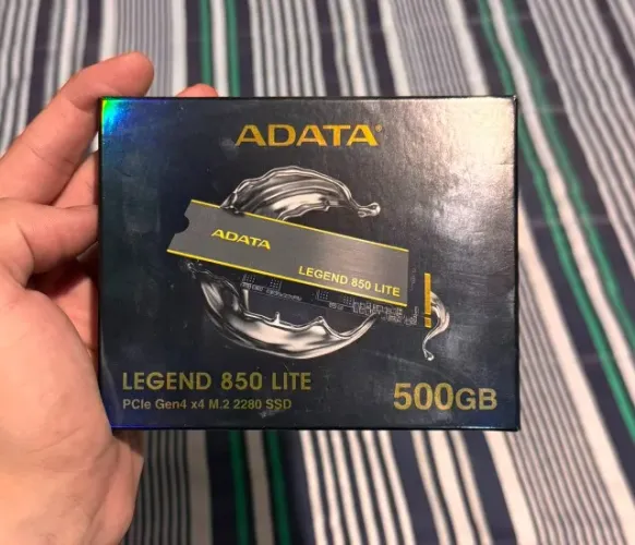 SSD 500GB Adata Legend 850 Lite, PCIe Gen 4x4 M.2 2280.