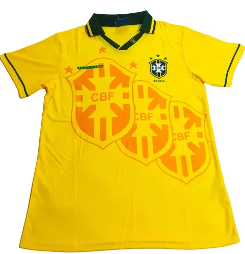 Camisa seleção brasileira 1994 retrô - tamanho GG