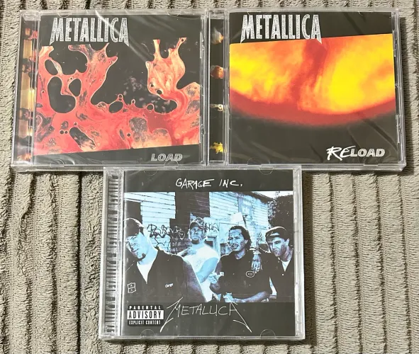 Metallica Load + Reload + Garage Inc. LACRADOS IMPORTADOS