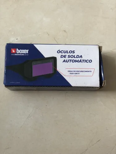 Óculos de Solda Automático Boxer - Escurecimento Fixo DIN 11