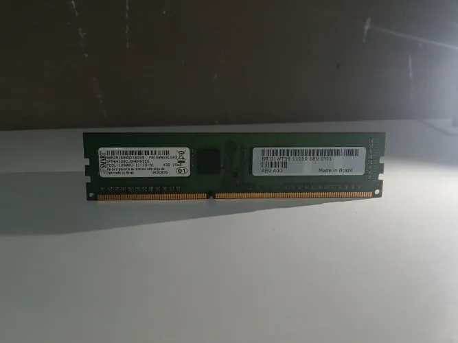 Memória RAM 4GB DDR3L 1600MHz PC3L-12800U UDIMM SMART Modular