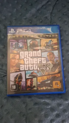 GTA 5 Midia Fisica + mapa ps4/ps5