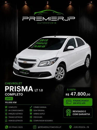 Chevrolet Prisma Sed. LT 1.0 8V Flexpower 4P 2015