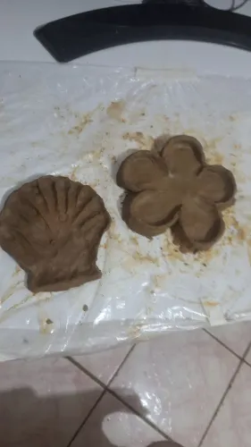 Porta acessórios de argila artesanal