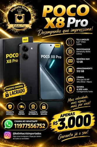Poco X8 Pro 512 Gb 12 Ram