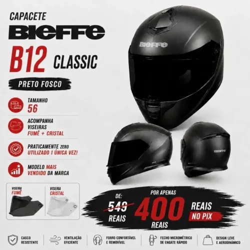 Capacete BIEFFE