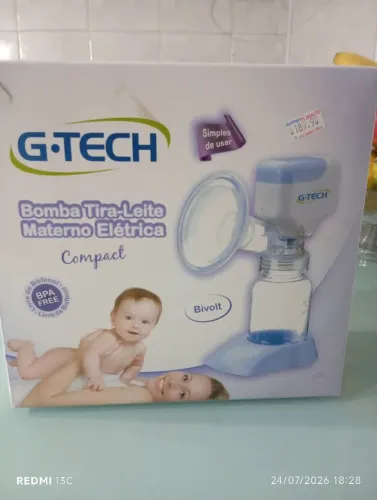 Bomba de tira leite G .tech elétrica 