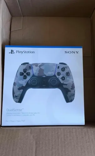 Controle Sony PS5 camuflado PlayStation - lacrado